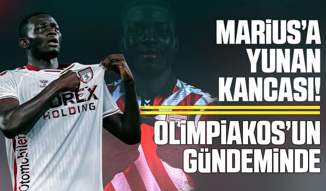 Samsunspor’un golcüsü Mouandilmadji’ye Olimpiakos kancası!