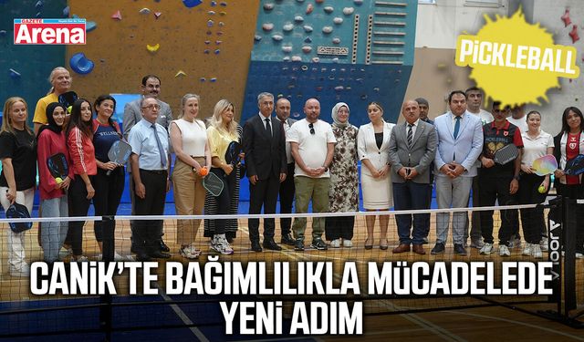 Canik’te bağımlılıkla mücadelede yeni adım: Pickleball