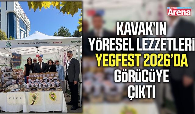 Kavak’ın yöresel ürünleri Ankara’da tanıtıldı