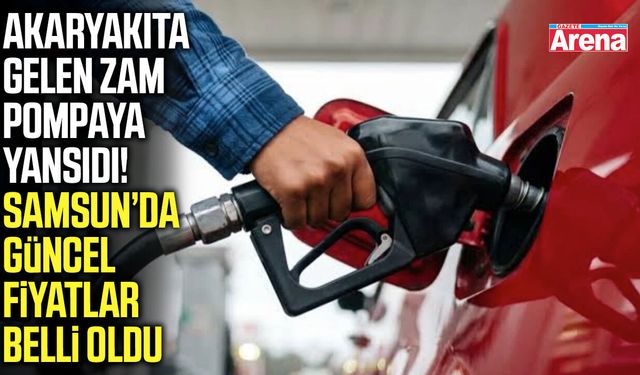 Akaryakıta gelen zam pompaya yansıdı!
