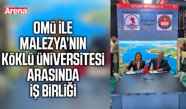 OMÜ ile Malezya’nın köklü üniversitesi arasında iş birliği