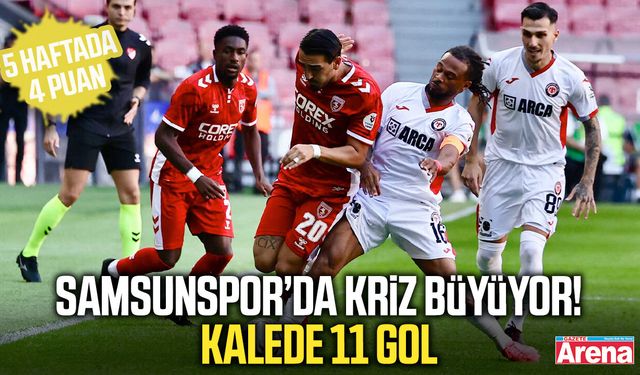 Samsunspor için alarm zilleri çalıyor!