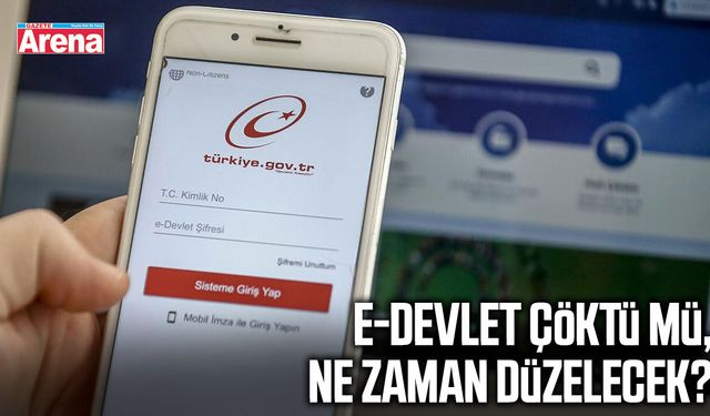 e-Devlet çöktü mü, ne zaman düzelecek? 13 Eylül son durum