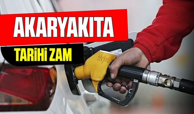 Akaryakıta tarihi zam bu gece geliyor