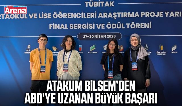 Atakum BİLSEM’den ABD’ye uzanan büyük başarı