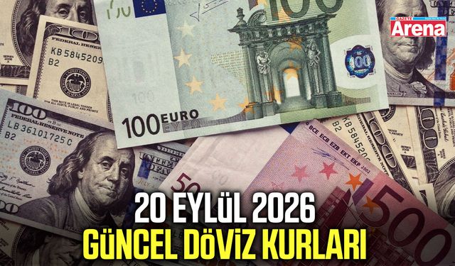 20 Eylül 2026 güncel döviz kurları