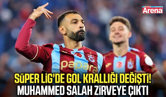 Muhammed Salah gol krallığında zirveye çıktı!