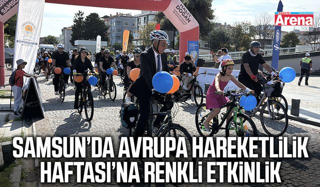 Samsun’da Avrupa Hareketlilik Haftası’na renkli etkinlik