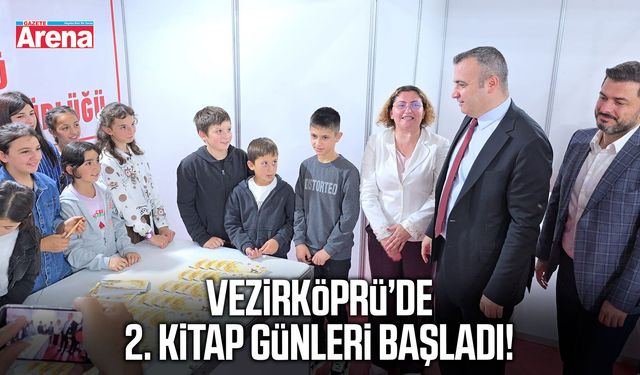 Vezirköprü’de 2. Kitap Günleri başladı!