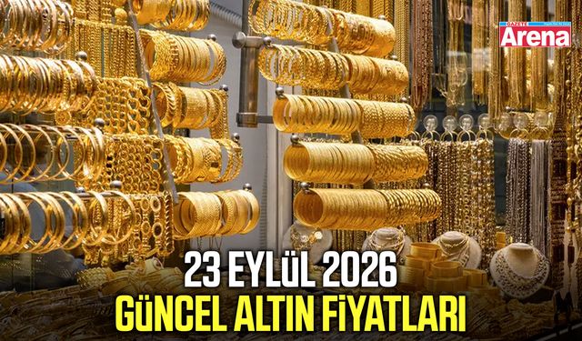 23 Eylül 2026 güncel altın fiyatları