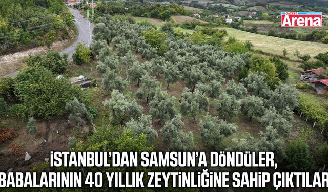 Samsun'da babalarının 40 yıllık emeğini yaşatıyorlar!
