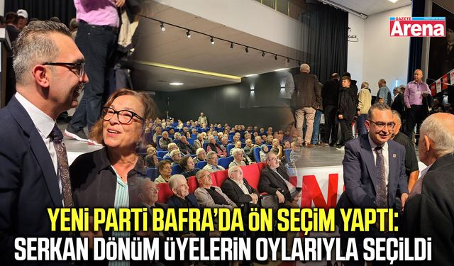 Yeni Parti Bafra’da ilçe başkanını üyelerin oylarıyla belirledi