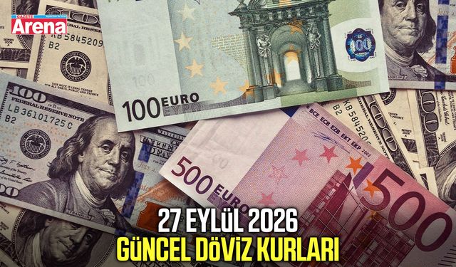 27 Eylül 2026 güncel döviz kurları