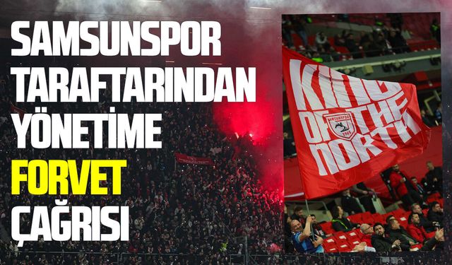 Samsunspor taraftarından yönetime çağrı