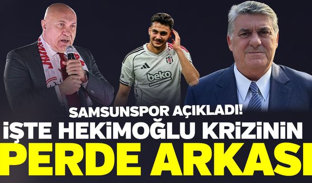 Samsunspor, Hekimoğlu krizinin perde arkasını açıkladı