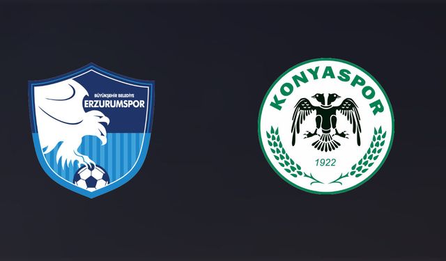 Erzurumspor - Konyaspor maçı ne zaman, saat kaçta, hangi kanalda?