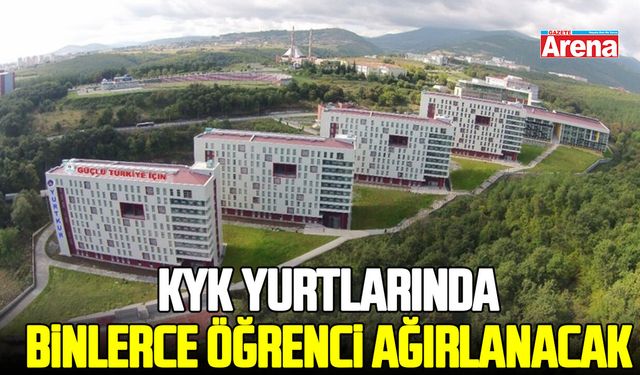 Samsun’da üniversitelilere 19 bin 416 kişilik yurt kapasitesi