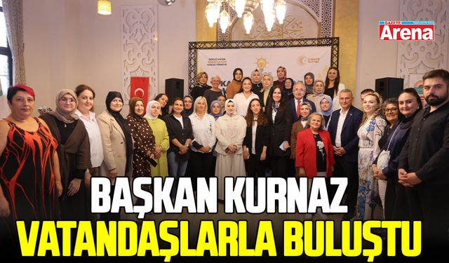 Başkan Kurnaz, İlkadım’da vatandaşlarla buluştu