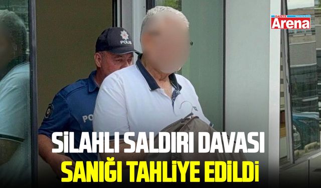 Samsun’da silahlı saldırı davasında sanık tahliye edildi