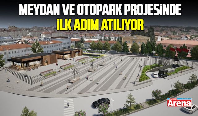 Samsun Vezirköprü’de meydan ve otopark projesinde ilk adım atılıyor