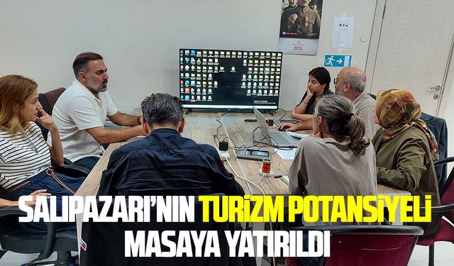 Salıpazarı turizm potansiyeli masaya yatırıldı