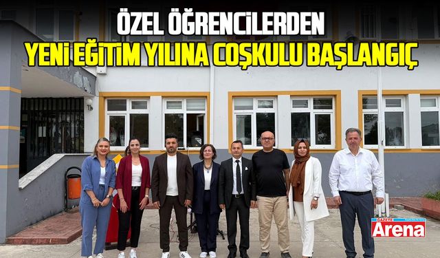 Samsun’da özel öğrencilerden yeni eğitim yılına coşkulu başlangıç