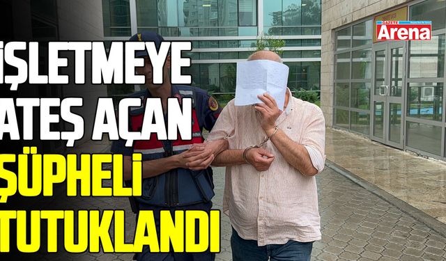 Samsun'da işletmeye ateş açan şüpheli tutuklandı