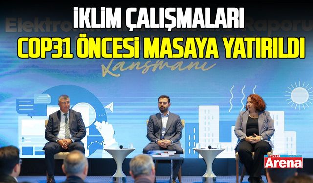 Samsun'da iklim çalışmaları COP31 öncesi masaya yatırıldı