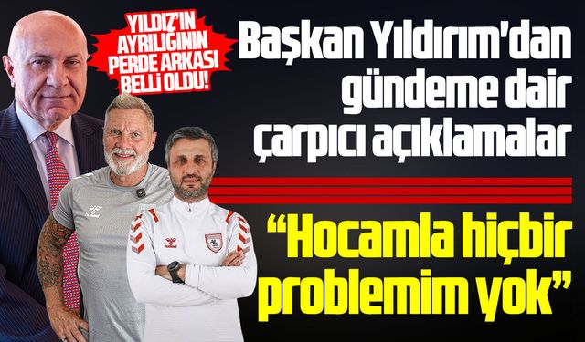 Başkan Yıldırım'dan gündeme dair açıklamalar