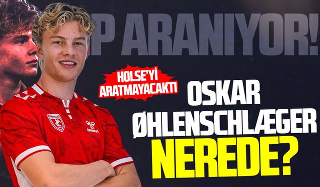 Samsunspor'da Oskar Øhlenschlæger şoku!