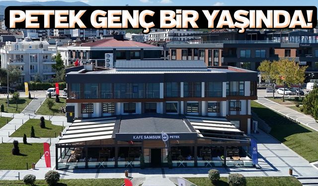 Samsun'da gençlerin buluşma Noktası PETEK Genç bir yaşında!