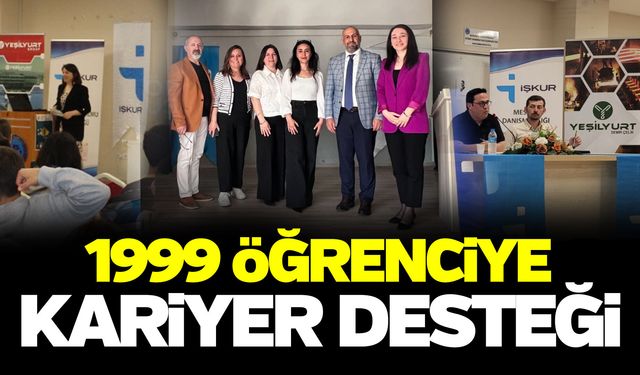 Samsun'da 1999 öğrenciye kariyer desteği
