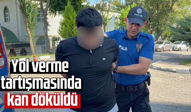 İlkadım'da yol verme tartışması kanlı bitti
