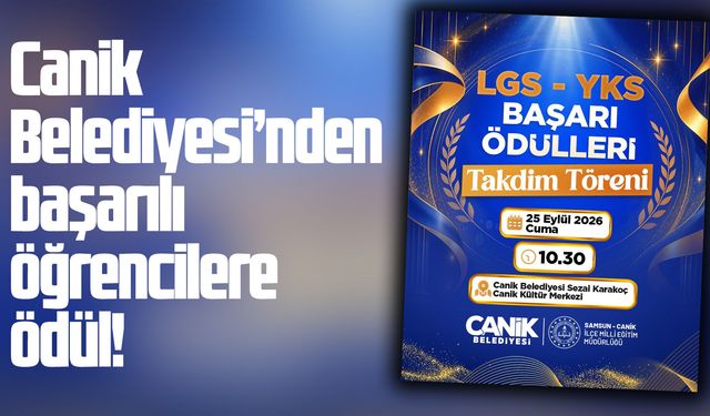 Canik ödüller sahiplerini buluyor