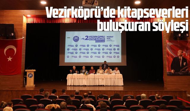 Vezirköprü'de kitap günleri coşkusu sürüyor