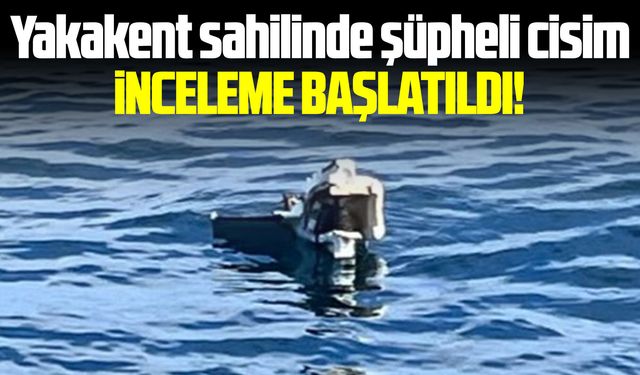 Yakakent sahilinde dron parçası bulundu