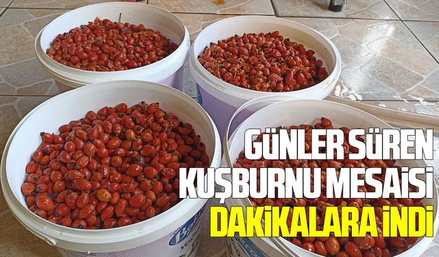 Havza'da kışlık hazırlıklarda mekanik sistem