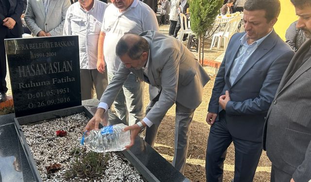 Eski Bafra Belediye Başkanı Hasan Aslan dualarla anıldı