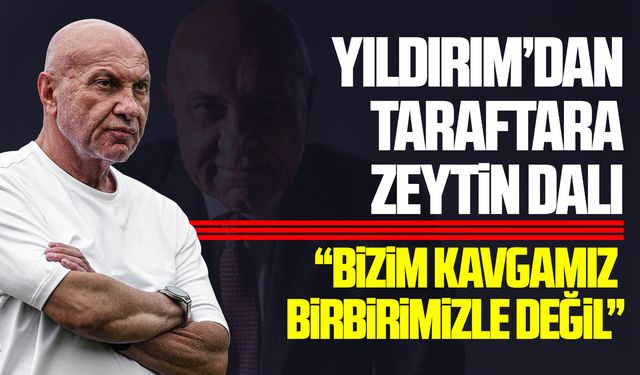 Yıldırım'dan Samsunspor taraftarına çağrı! Atatürklü armaya küsülmez