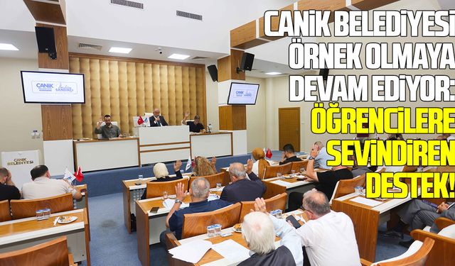 Canik’te üniversiteyi kazanan her öğrenciye burs verilecek