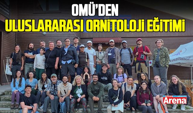 OMÜ’den Kızılırmak Deltası’nda uluslararası ornitoloji eğitimi
