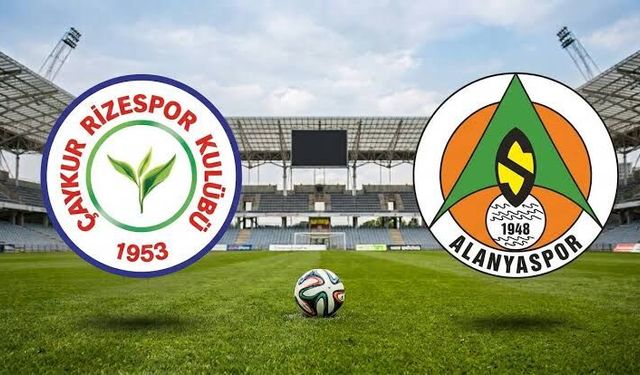 Rizepsor'da ilk yarı da gol çıkmadı