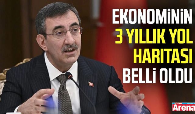 Ekonominin 3 yıllık yol haritası belli oldu