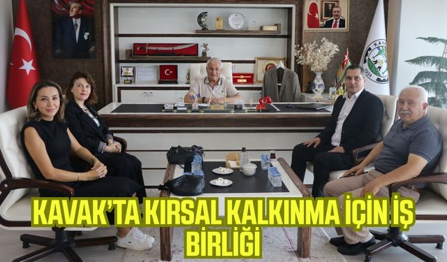 Kavak’ta kırsal kalkınma için üniversite iş birliği!