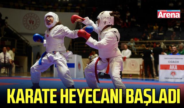 Samsun’da karate heyecanı başladı