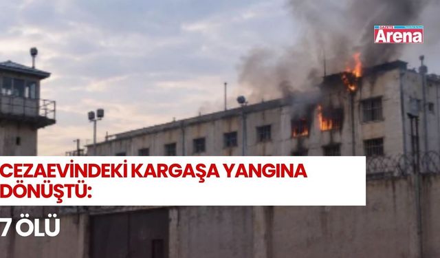 Suriye’de cezaevinde yangın: 7 kişi hayatını kaybetti