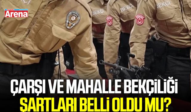 2026 bekçi alımı başvuruları başladı mı?