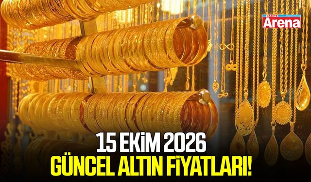 15 Ekim 2026 güncel gram altın fiyatları