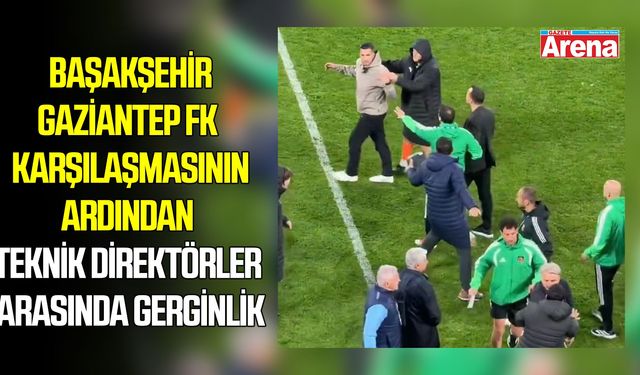 Teknik direktörler arasında gerginlik