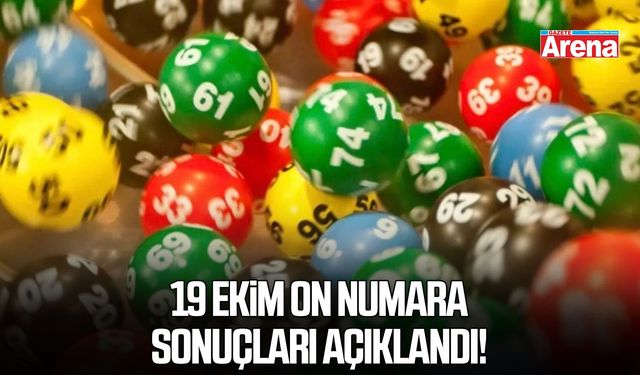 On Numara sonuçları açıklandı! 19 Ekim 2026 kazanan numaralar belli oldu